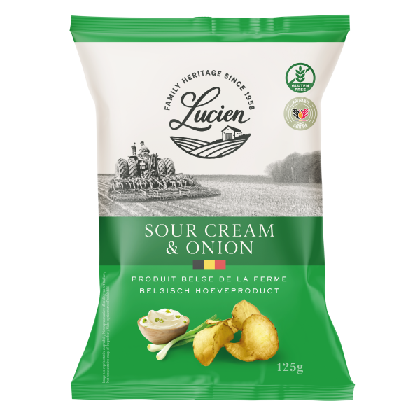 Kartoffel-Chips Sour Cream & Onion