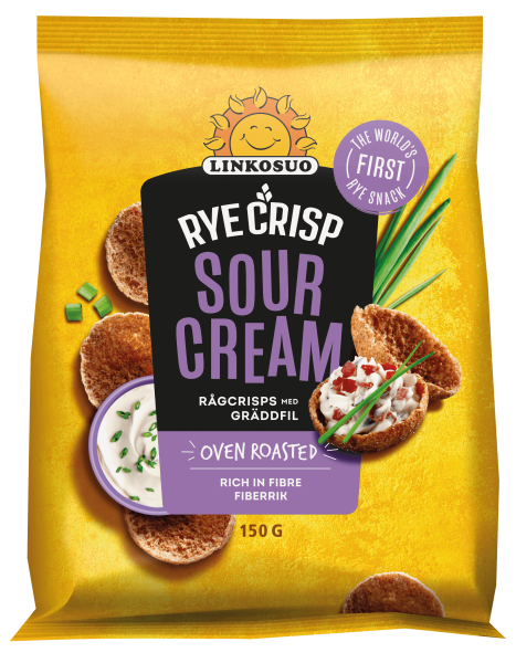 Linkosuo Roggen Crisps Sour Creme