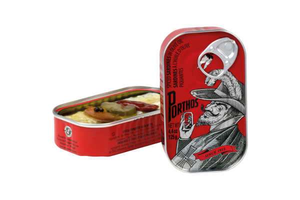 Porthos Sardinen in pikantem Olivenöl