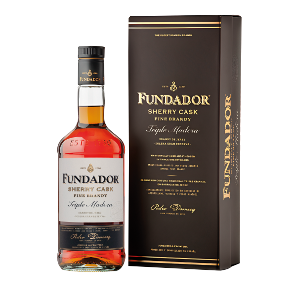 Brandy de Jerez "Fundador" Triple Madera Solera Gran Reserva - 38% vol