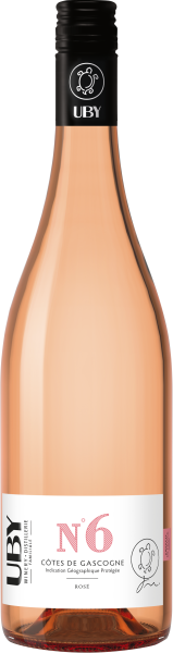 Uby N°6 Rosé Côtes de Gascogne IGP