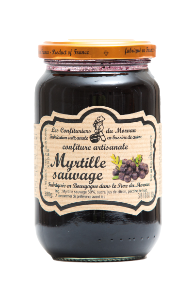 Wilde Heidelbeeren-Konfitüre Les Confituriers du Morvan
