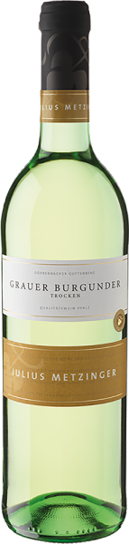Südpfälzer Weinvertrieb - Julius Metzinger Grauer Burgunder QbA trocken