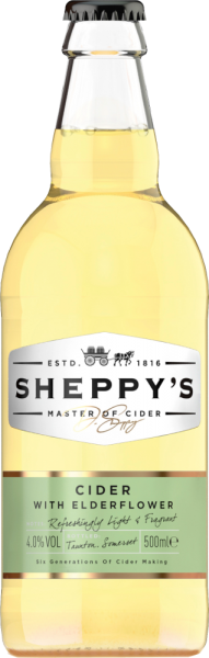 Sheppy's Apple Cider with Elderflower
