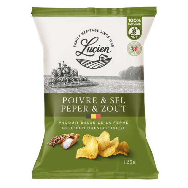 Kartoffel-Chips Poivre & Sel - Pfeffer & Salz