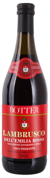 Lambrusco dell'Emilia rosso IGT dolce "Botter"